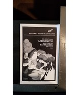 AEROSMITH / PAT TRAVERS - MEADOWLANDS FEBRUARY 13, 1983 CONCERT PROGRAM ... - $562.37 MXN