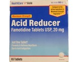 Healthcareaisle 20 Mg 65 Tablets Maximum Strength Acid Reducer Exp 02/2024 - $8.90