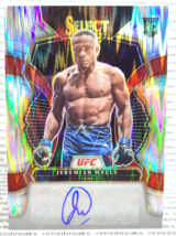 2023 Select UFC Jeremiah Wells RC Rookie Signatures Auto Flash Prizm #RS-JWL - £11.36 GBP