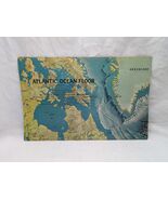 Atlantic Ocean Floor National Geographic Magazine Map Insert - €9,51 EUR