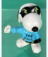 Snoopy Mini Figure PVC Vintage Joe Cool Sunglasses 1971 RARE - $355.23 MXN