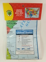 Teaching Tree United States Wall Maps 40x28 - NEW/SEALED ***FREE SHIPPIN... - $4.99
