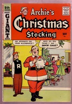 Archie&#39;s Christmas Stocking #5 1958 Archie Giant Series FN/VF - £213.41 GBP