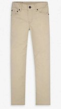 Boys Jeans Levis Beige 511 Slim Adjustable Waist  Pants $42-size 4  20x17 - £15.82 GBP