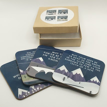 Set Of 4 Scottish Sayings Drinks Coasters - $22.86
