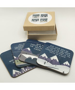 Set Of 4 Scottish Sayings Drinks Coasters - €20,16 EUR