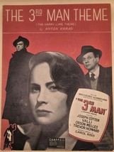 Orson WELLES-1949 &quot;The 3rd Man&quot; Movie Sheet Music &quot;Harry Lime Theme&quot; Vtg - $6.84