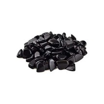 1 Lb Black Obsidian Tumbled Stones - £19.62 GBP