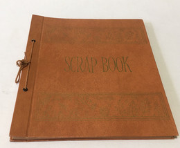 Vintage scrap book used paper pages scrapbook  art paper craft supplies  - £15.91 GBP