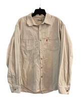 Men&#39;s Levi’s Jean Jacket  Thin Off White Size XXL Work Casual Wear Excellent - £26.93 GBP