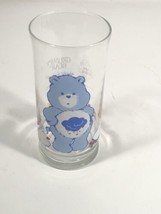 Vintage Grumpy Bear Care Bears Glass Promotional 1983 Pizza Hut Collecti... - £15.56 GBP