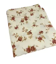 Pottery Barn Rose Floral Red Pink Full/Double Flat Sheet - $41.00