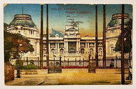 Postcard - Guanabrara Palace, Rio De Janiero , Brazil c. 1920 - £8.76 GBP