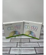 (2) Memorex 5-Pack High Speed CD-RW 12X 700MB 80 Min, Sealed, Compact Discs - €11,71 EUR