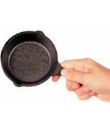 LODGE CAST IRON 3 1/2&quot; inch Miniature SKILLET PreSeasoned FRYING PAN LMS... - £20.96 GBP