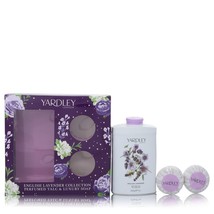 English Lavender Perfume By Yardley London Gift Set 7 oz Perfumed Talc + 2 - £21.13 GBP