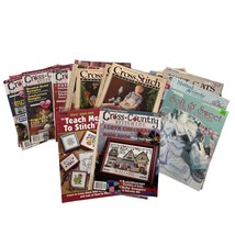 Cross Stitch Magazine Lot of 25 Collection Patterns Booklets Vintage - $32.39