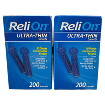 ReliOn Ultra-Thin Lancets, 30 Gauge 200 Lancets Compatible With Most Dev... - $17.81