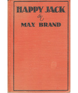 Western:  Happy Jack by Max Brand ~ 1936 - £5.48 GBP