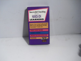 succesful teaching with hands on learning vhs video - £1.54 GBP