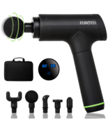 LCD Massage Gun Percussion Massager Deep Tissue Muscle Vibrating Relax 6... - $73.01 CAD