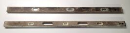 *M) Vintage Mixed Lot of 2 Wooden 48" Levels Macklanburg-Duncan Masonry - $19.79