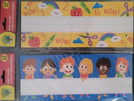 Desk Toppers Name Plates Cards 15/Pk Age 4+ Select Type - £2.75 GBP