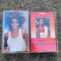Whitney Houston Lot of 2 Cassettes: Whitney 1987 &amp; Self-TItled 1985 Arista - £8.36 GBP