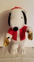 Hallmark BELL RINGER SNOOPY w/ TAG! - 14&quot; - Animated, Sound - CHRISTMAS ... - $24.99