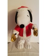 Hallmark BELL RINGER SNOOPY w/ TAG! - 14&quot; - Animated, Sound - CHRISTMAS ... - $24.99