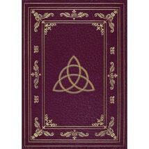 Hardcover Wiccan Triquetra Charmed Book of Shadows or Journal! - $19.45 CAD