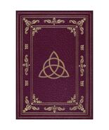 Hardcover Wiccan Triquetra Charmed Book of Shadows or Journal! - $254.75 MXN