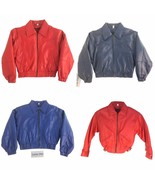 Sanzzini, Kids Bomber, Leather Jacket Assorted Colors - $1,644.68 MXN+