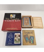 Tarot Card Decks Complete Kit Rider Waite Golden Tarot Liz Dean Wood Box... - £30.26 GBP