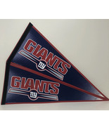 Lot Of 2 WinCraft New York Giants Large Pennant Made In USA  CLINCHED!!! - £11.40 GBP