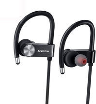 Bluetooth Headphones, ACEPOW Metal Wireless Sports Earphones IPX7 BLACK - £16.39 GBP