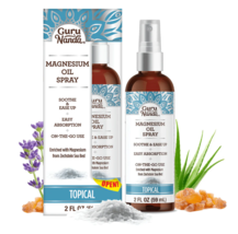 GuruNanda Magnesium Oil Spray   - Quick Muscle Relief &amp; Soothing Aches - $190.20 MXN