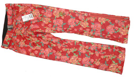 NEW $1599 Bogner Womens Ski Pants!  6 Long  Red Beautiful Floral Print  30 x 32 - £629.07 GBP