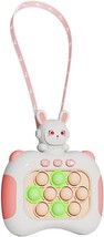 Bunny Interactive Game Quick Push it Pop Game Light Up Fidget Toy for Kids and T - £18.46 GBP