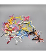 Barbie Skipper Doll Clothes Hangers Lot Plastic Multicolor 1960s to 1990s - £23.12 GBP