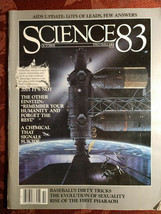 Rare Science SCIENCE83 Magazine October 1983 Space Station Aids Albert Einstein - £13.55 GBP