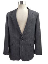 J. G. Hook Gray 100% Wool 44L Men&#39;s Large Suit Coat - £8.52 GBP