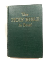 The Holy Bible in Brief 1954 KJV By James Reeves vintage HC - £13.11 GBP