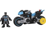 Fisher-Price Imaginext DC Super Friends Batman Toy Bat-Tech Batcycle Tra... - $41.79