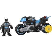 Fisher-Price Imaginext DC Super Friends Batman Toy Bat-Tech Batcycle Transformin - £35.16 GBP