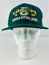 1996 Green Bay Packers snap back hat NFC Champs Super Bowl XXXI - $19.79