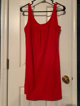Vintage NEW YORK &amp; COMPANY Size M Red Sleeveless Short Dress - £6.29 GBP
