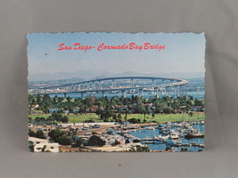 Vintage Postcard - San Diego Coronado Bay Bridge - Road Runner Card Co. - £11.99 GBP