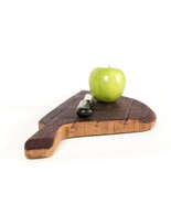 Wine Barrel Head Charcuterie or Cutting Board - Safia - Made from CA bar... - $59.00