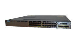 Cisco Catalyst WS-C3750X-24PS-S PoE Network Switch w/ FANS, Module, 750W... - $58.89